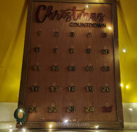 Christmas Countdown Laser Printer File (SVG/PDF)