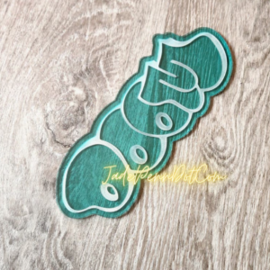 Doom Acrylic Cutout, Laser Cut Hip Hop Graffiti Tag Art