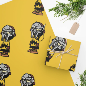Doom Charlie Wrapping Paper Doom - Hip Hop - Mask - Gift
