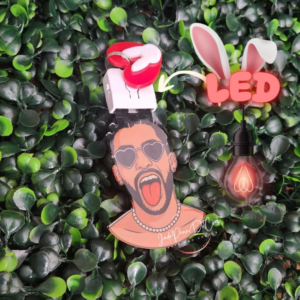 Bad Bunny LED Light | Ornament