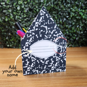 Marble Notebook Box Foam Board DIY Personalized