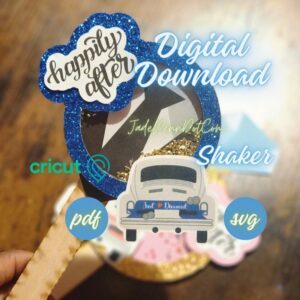 Divorce Shaker "Just Divorced" Download SVG and PDF Format