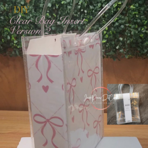 Clear Bag Insert DIY - Version 2 - Large Format Printing Canva Template