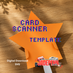 Card Scanner SVG Template Download