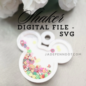 Mouse Head Shaker Laser Cut File