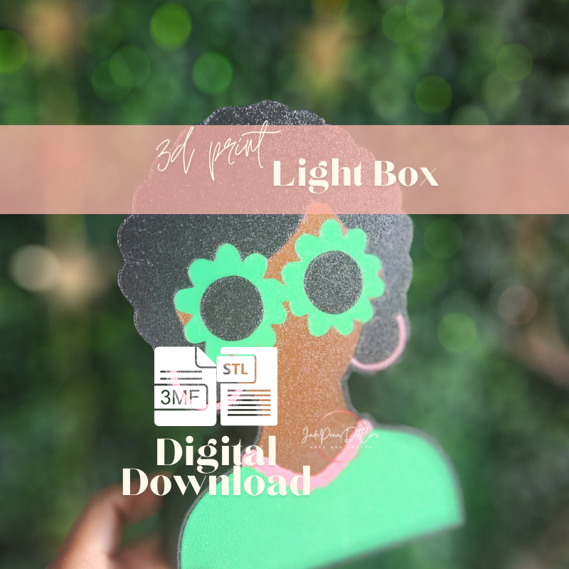 Natural Beauty Light Box – 3MF Digital Download - Image 2