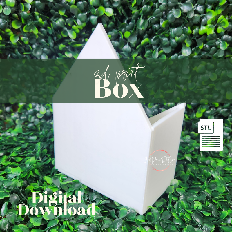 Decorative Desk Organizer Box | STL Digital Download - Image 3