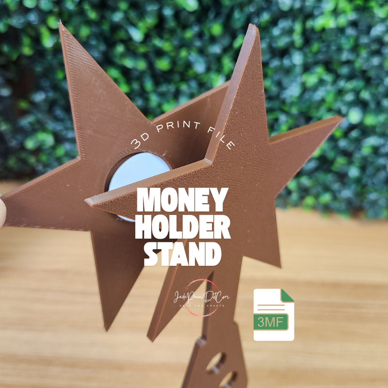Money Holder Stands - 3D Print File (3MF and STL) - Image 4