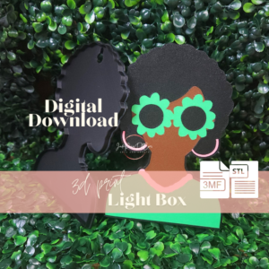 Natural Beauty Light Box – 3MF Digital Download