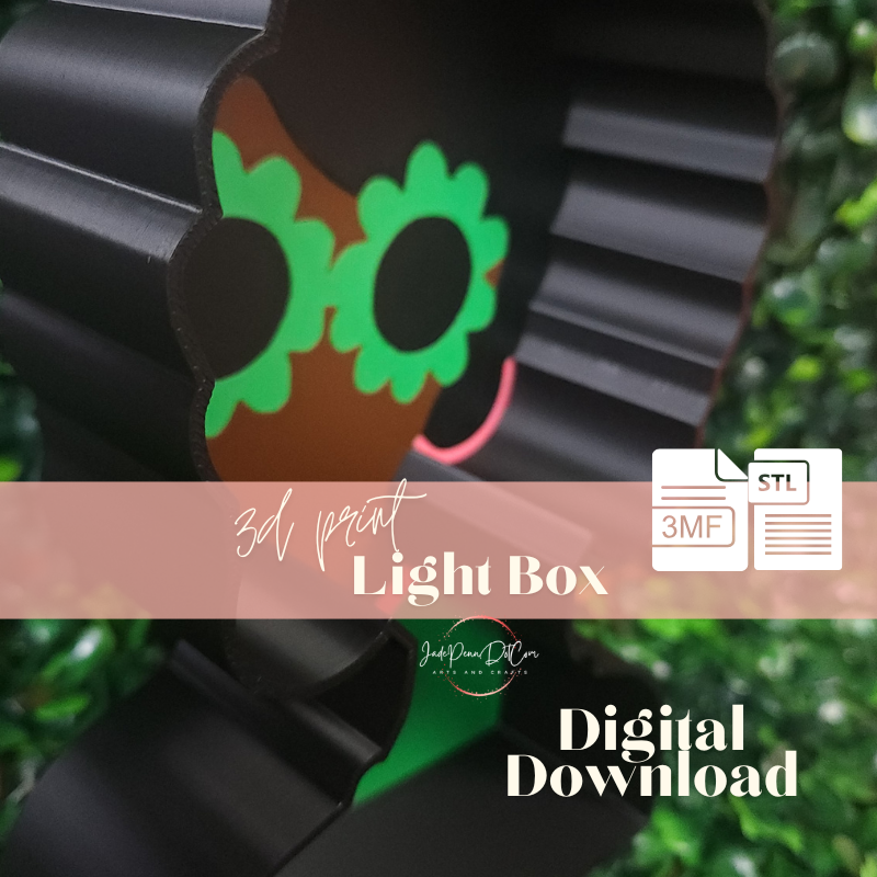 Natural Beauty Light Box – 3MF Digital Download - Image 6