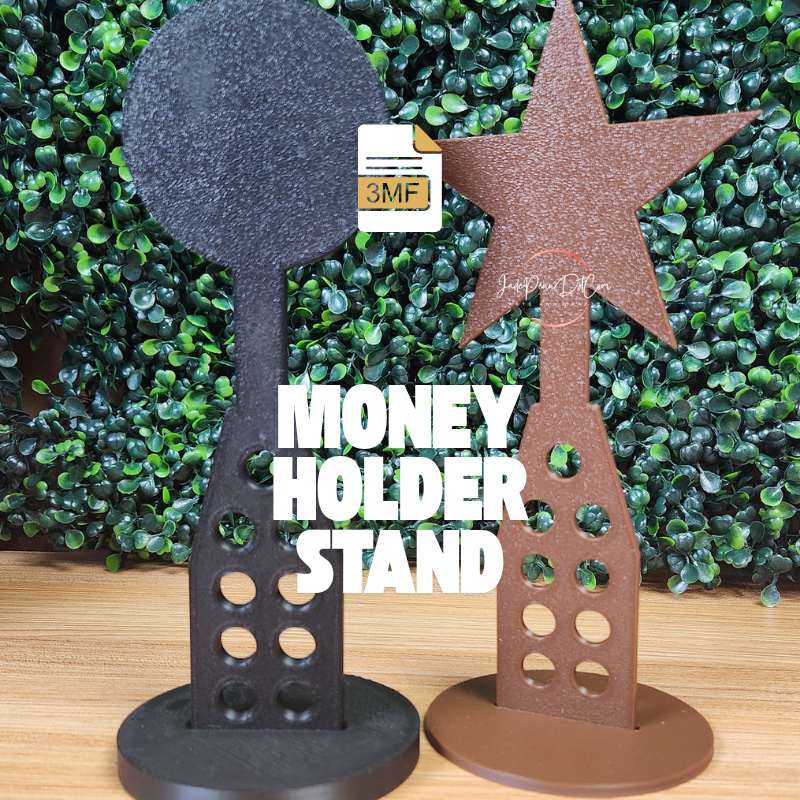 Money Holder Stands - 3D Print File (3MF and STL) - Image 5