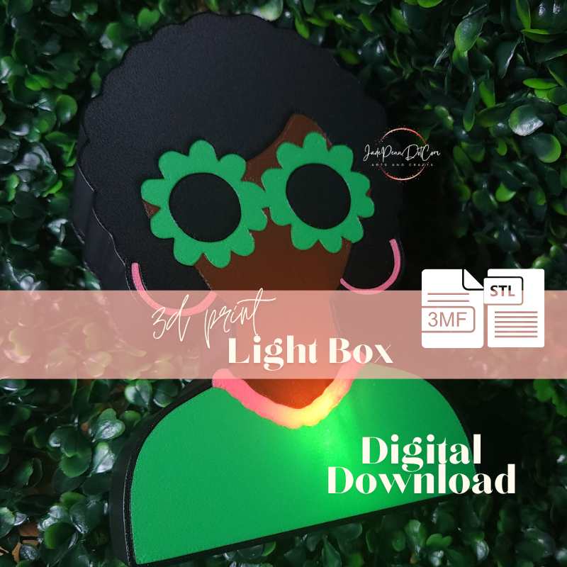Natural Beauty Light Box – 3MF Digital Download - Image 3