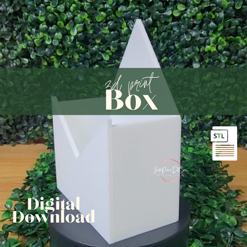 Decorative Desk Organizer Box | STL Digital Download - Image 2