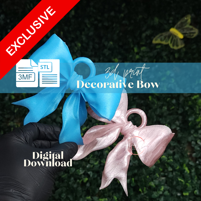 Decorative Hanging Bow | 3MF & STL Files - Image 10
