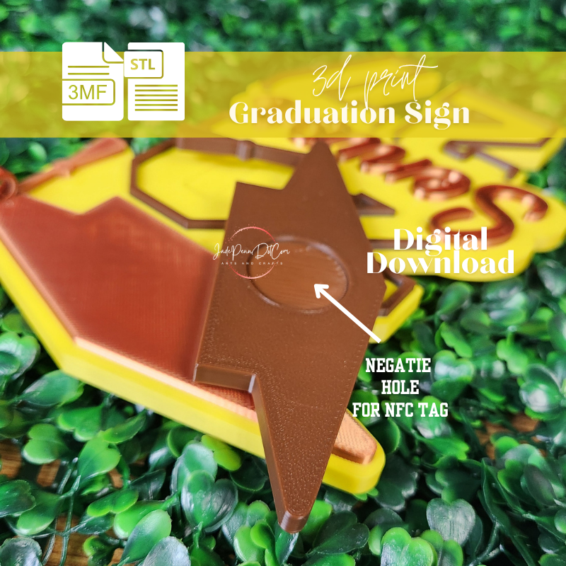 2027 Graduation Senior Sign | 3D Print Digital Download | STL 3MF Files - Image 6