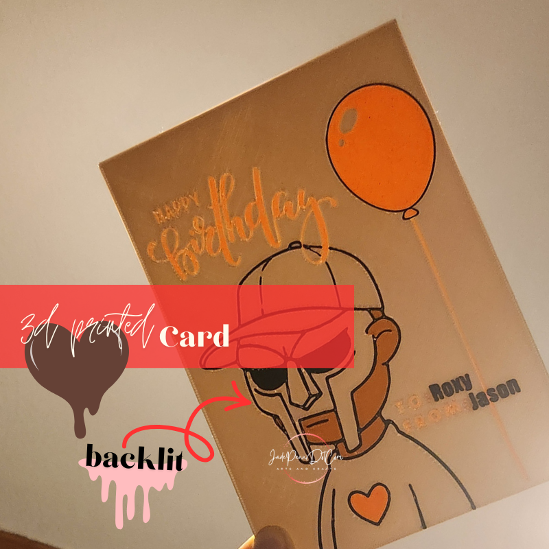 3D Printed Personalized Birthday Card - Image 11