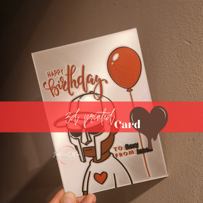 3D Printed Personalized Birthday Card - Image 10