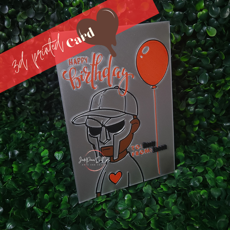 3D Printed Personalized Birthday Card - Image 9