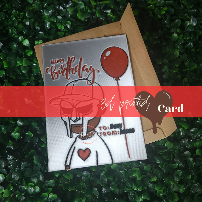 3D Printed Personalized Birthday Card - Image 8
