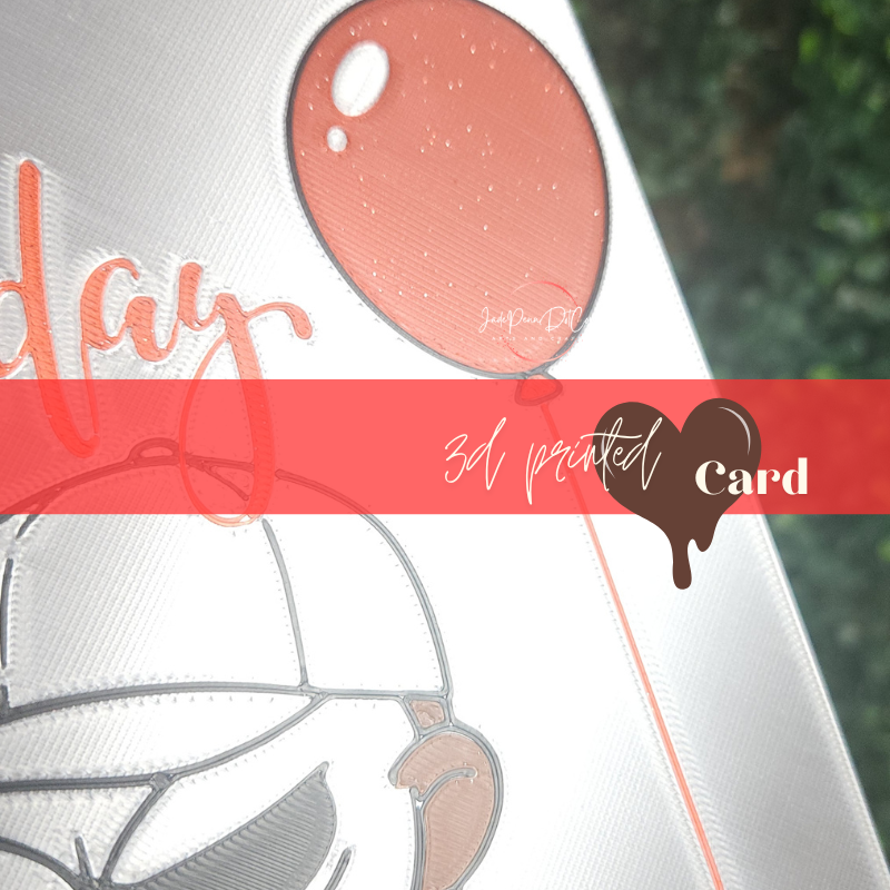 3D Printed Personalized Birthday Card - Image 6