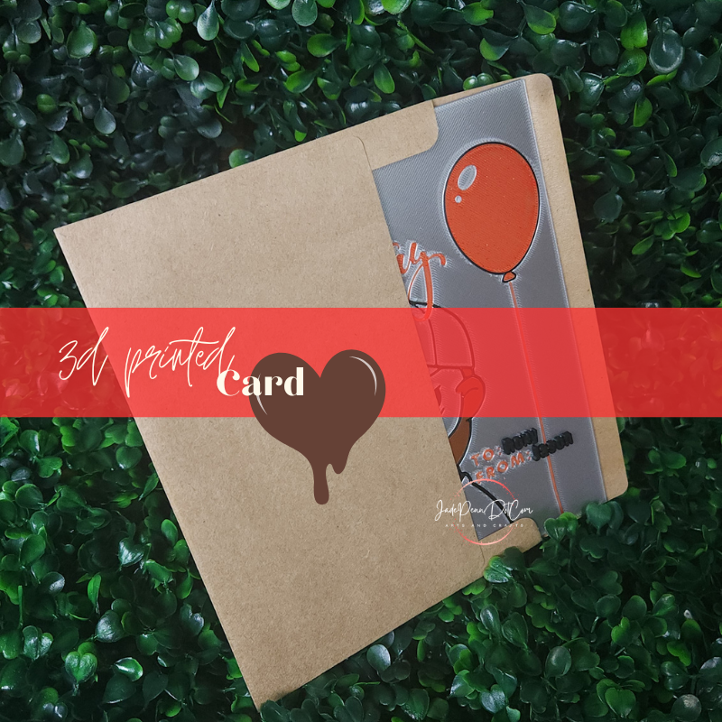 3D Printed Personalized Birthday Card - Image 4