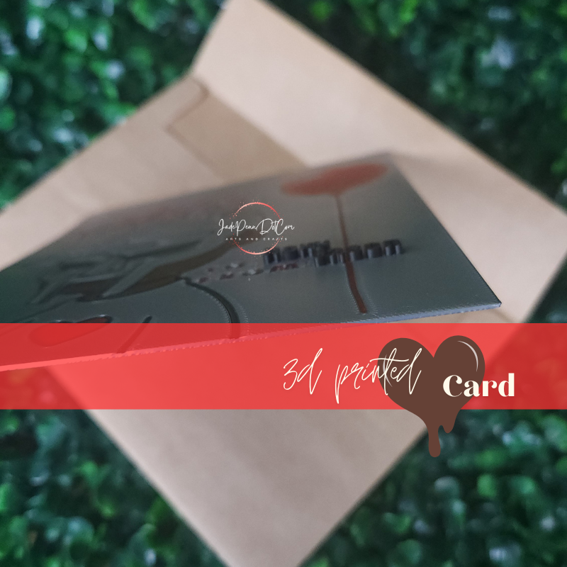 3D Printed Personalized Birthday Card - Image 3
