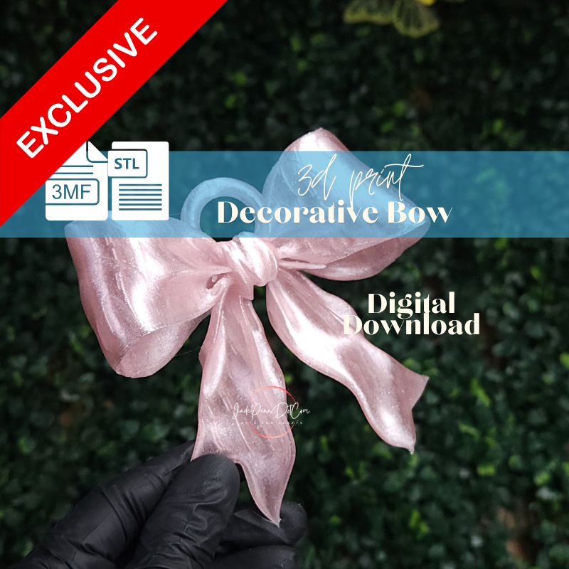 Decorative Hanging Bow | 3MF & STL Files - Image 8