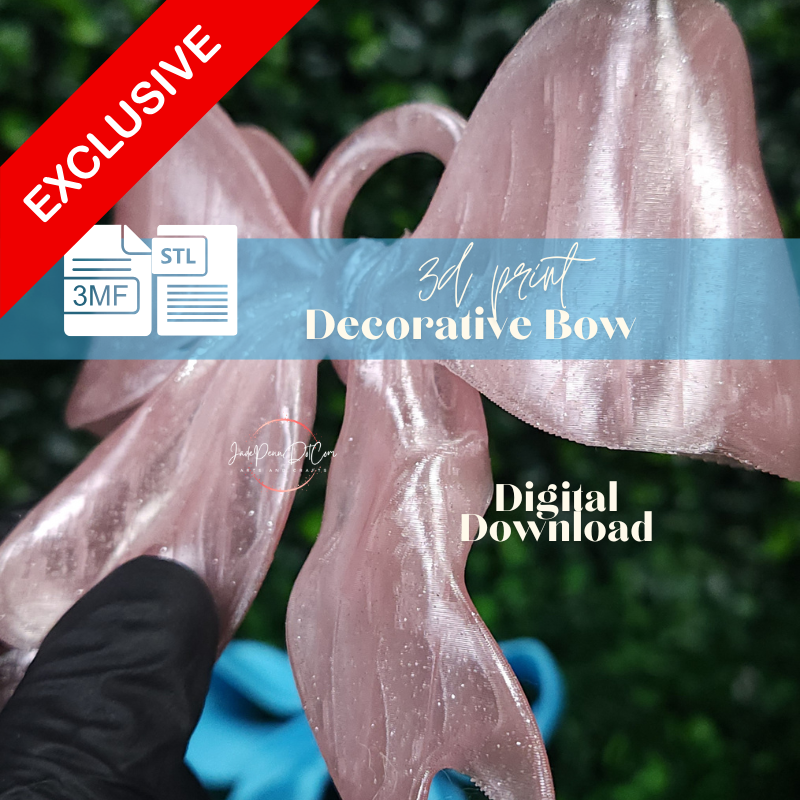 Decorative Hanging Bow | 3MF & STL Files - Image 6
