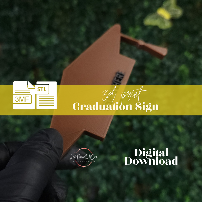 2027 Graduation Senior Sign | 3D Print Digital Download | STL 3MF Files - Image 10