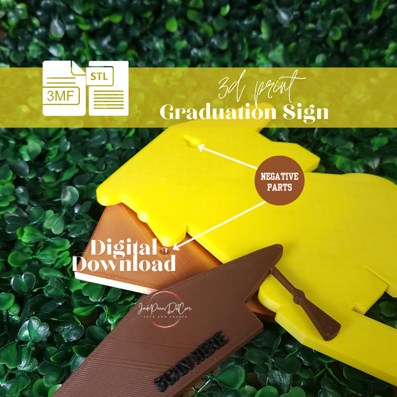2027 Graduation Senior Sign | 3D Print Digital Download | STL 3MF Files - Image 11