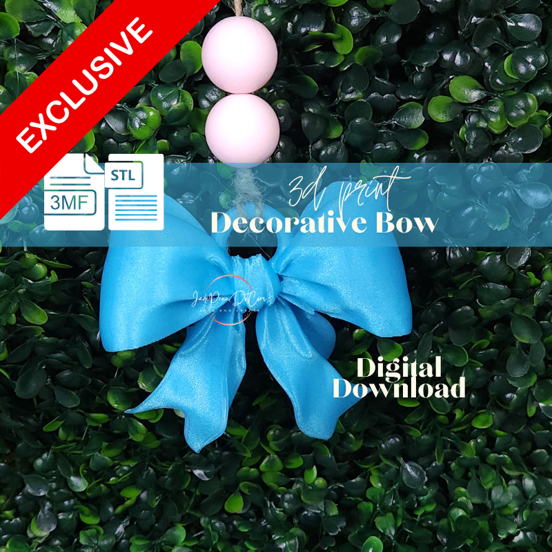 Decorative Hanging Bow | 3MF & STL Files - Image 4