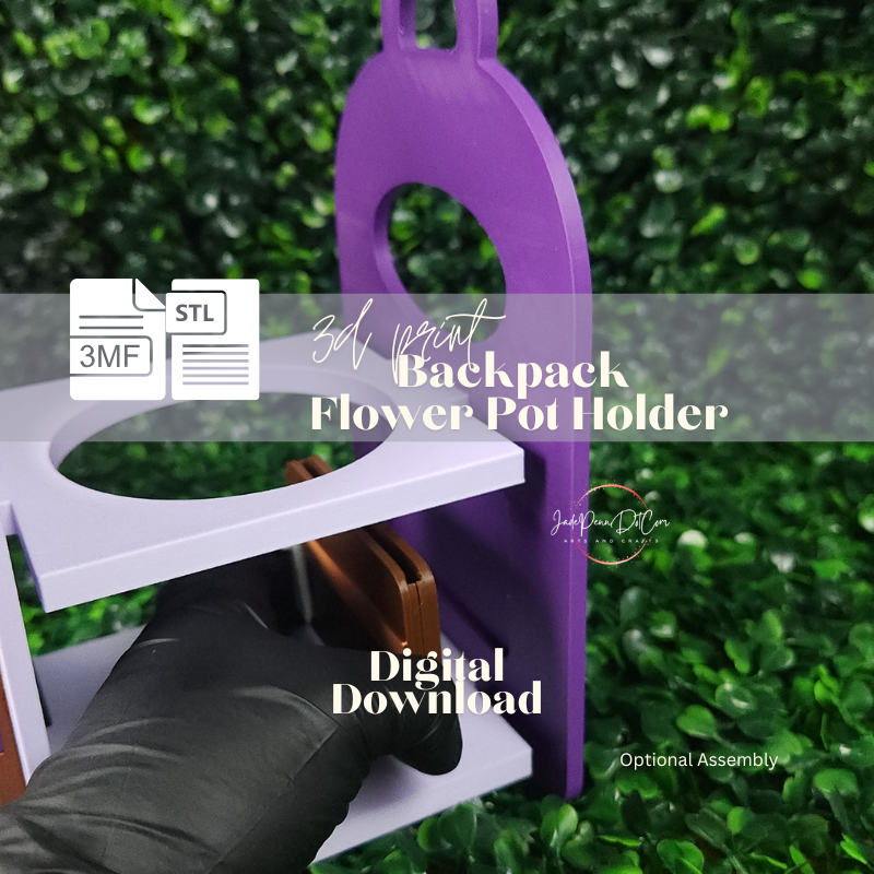 Backpack Gift Card Holder STL - 3MF Files - Image 9