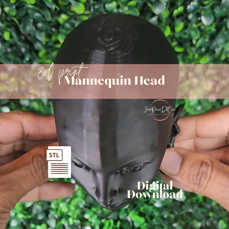 Mannequin Head STL File | 3D Printable - Image 2