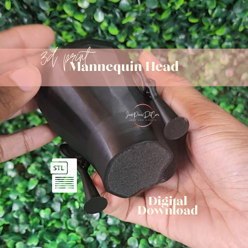 Mannequin Head STL File | 3D Printable - Image 3