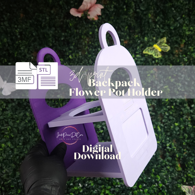 Backpack Gift Card Holder STL - 3MF Files - Image 6