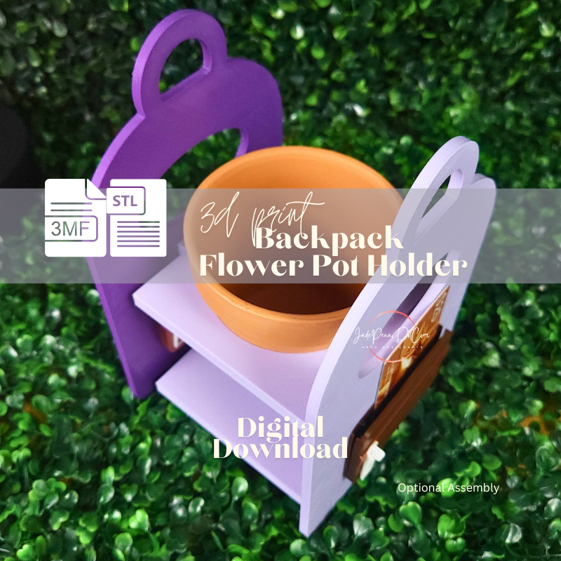 Backpack Gift Card Holder STL - 3MF Files - Image 3
