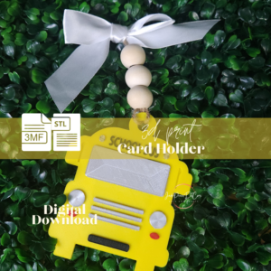3D Printable Bus Card Holder | STL - 3MF Files