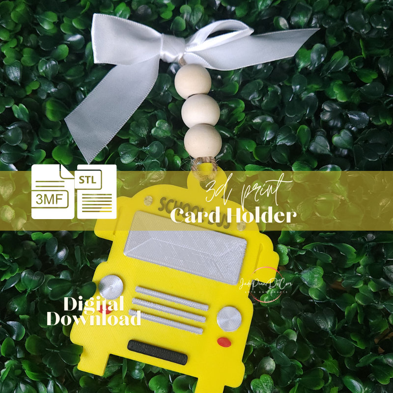 3D Printable Bus Card Holder | STL - 3MF Files