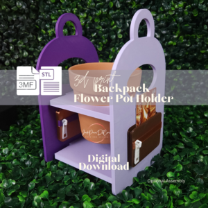 Backpack Gift Card Holder STL - 3MF Files