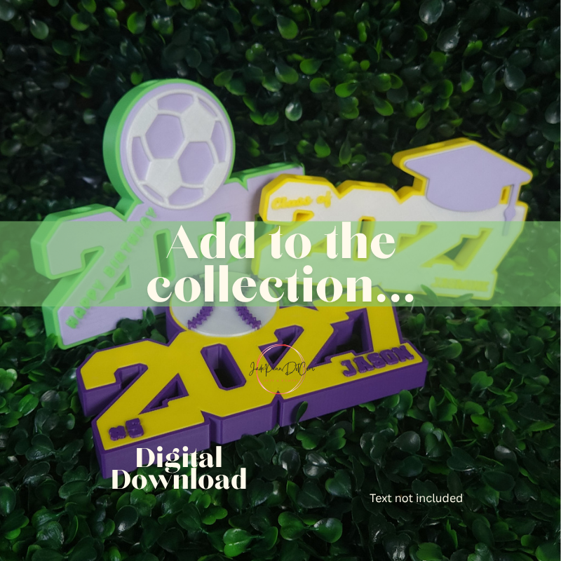 2027 Soccer Sign STL 3MF Files - Image 6